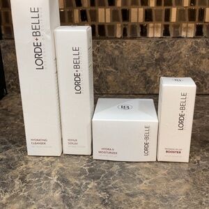 Lorde + Belle Skincare bundle set value over $370